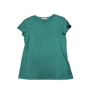 NWT Madewell Essential Slim Tee in Lightweight Cotton XS in Green
